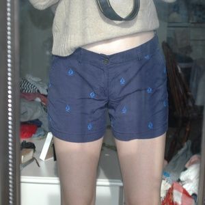 Old Navy Embroidered Twill Shorts